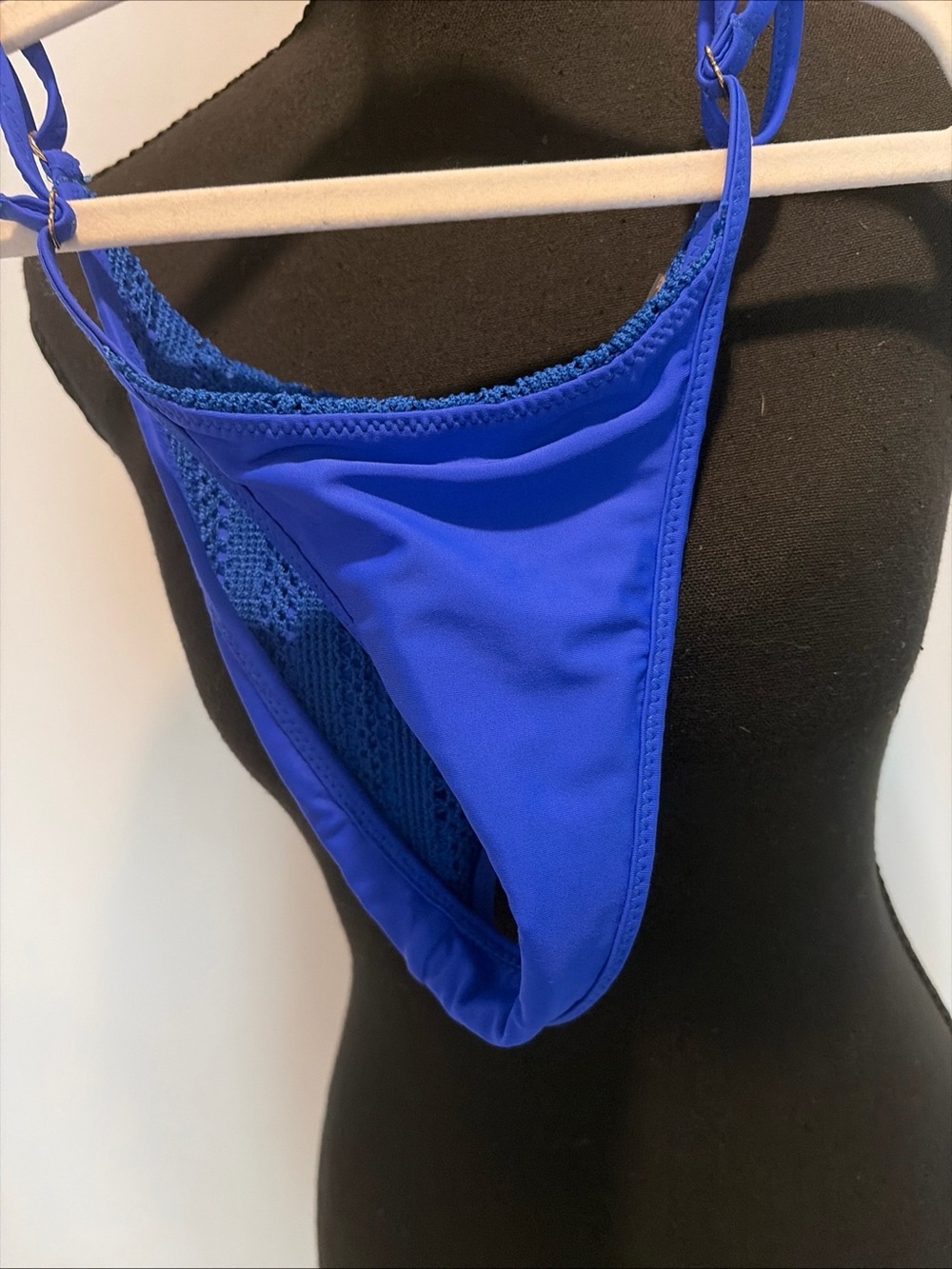 White Fox Swim Bikini Cobolt Bathing suit Blue Two Piece - Picture 14 of 15